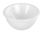 VILLEROY & BOCH - Loop&Friends Umyvadlo zápustné, průměr 39 cm, bez přepadu, alpská bílá 4A590101