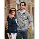 Mikina Voyage 451 dámská s dlouhým zipem a kapucí