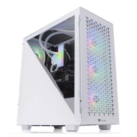 THERMALTAKE Divider 300 TG Air bílá / ATX / 1x USB-C 3.2 / 2x USB-A 3.0 / bez zdroje / průhledná bočnice (CA-1S2-00M6WN-02)