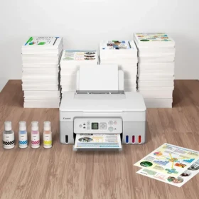 Canon PIXMA G3571 bílá / Barevná inkoustová multifunkce / A4 / 4800 x 1200 DPI / Duplex / Wi-Fi / USB (5805C026)