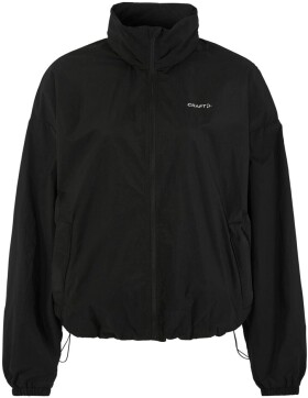 Běžecká bunda CRAFT Hypervent Oversized Wind - černá Velikost textilu: L