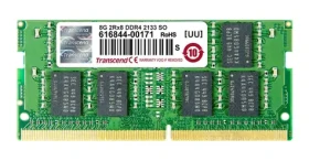 Transcend 8GB 2133MHz / SODIMM / DDR4 / CL15 / 1.2V / 2Rx8 (TS1GSH64V1H)