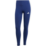 Dámské legíny adidas Essentials 3-Stripes Cotton tmavě modré JE0067 xs
