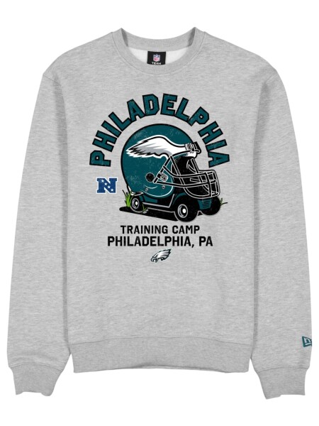 New Era Pánská mikina Philadelphia Eagles NFL Training Golf Cart Crewneck Velikost: 2XL