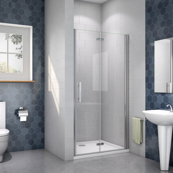 H K Sprchové dveře SOLO B8 120, zalamovací 119-121 x 185 HK15146671