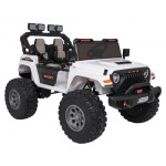 Mamido Elektrické autíčko Extreme Sport 4x4 s proměnlivou velikostí bílé