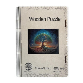 Dřevěné puzzle/Strom života I A4 - EPEE