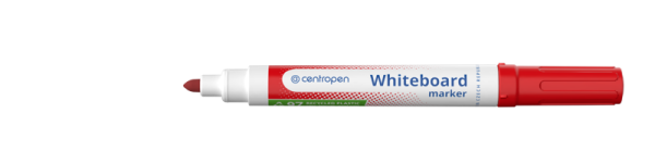 Značkovač na bílé tabule Centropen 8559 - červený