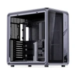 Jonsplus BO400 černá / ATX / 1x USB-A 3.0 / 2x USB-C 3.1 / bez zdroje / průhledná bočnice / prachové filtry (BO400)