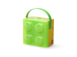 Smartlife LEGO box s rukojetí - průsvitná zelená