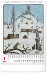 Nástěnný kalendář 2027 Notique Josef Lada, 33 x 46 cm