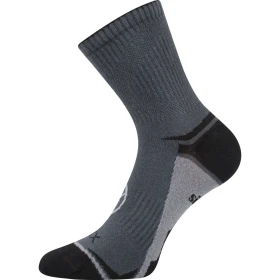 VOXX Ponožky outdoorové OPTIFAN 03 TMAVĚ ŠEDÉ 35-38 116428