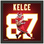 Obraz Kansas City Chiefs NFL Travis Kelce #87 Jersey