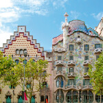 Nástěnný poznámkový kalendář 2026 NOTIQUE - Barcelona, 30 x 30 cm