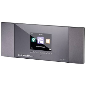 Albrecht Albrecht DR 463+ Internet-, DAB+ und UKW-Radio Tuner adaptér internetového rádia DAB+, internetové, FM DAB+, internetové rádio, FM, Wi-Fi vč.