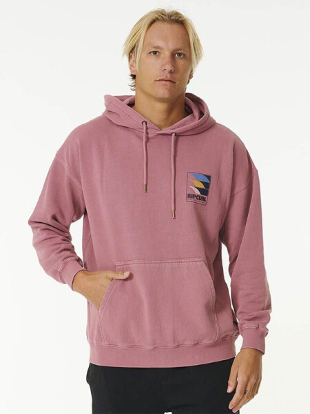 Rip Curl SURF REVIVAL MAUVE pánská mikina přes hlavu