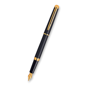 Waterman Hémisphère Matt Black GT - plnící pero - hrot M