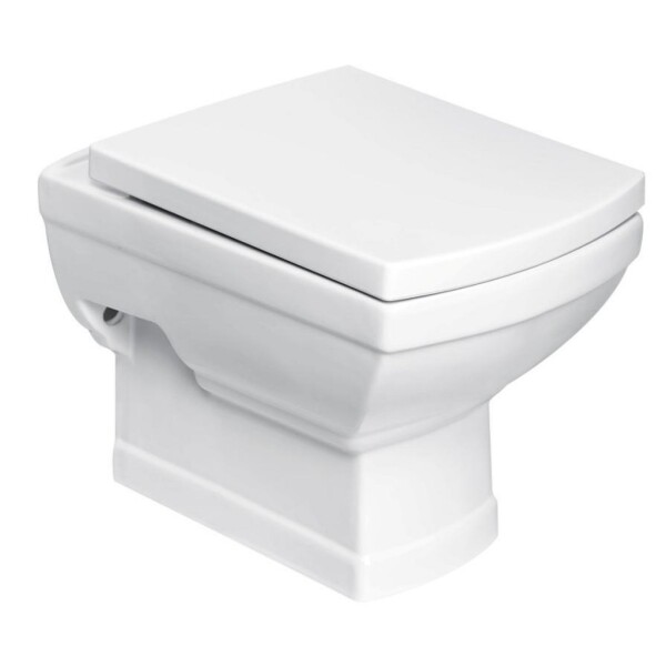KERRA - Závěsné WC mísa Kleopatra 16 (s deskou) 5907548105349