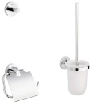 GROHE - Essentials Sada doplňků pro toaletu 3 v 1, chrom 40407001