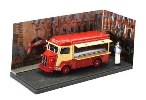 Le fourgon Citroën Type H Pojízdná prodejna 1:43 Altaya