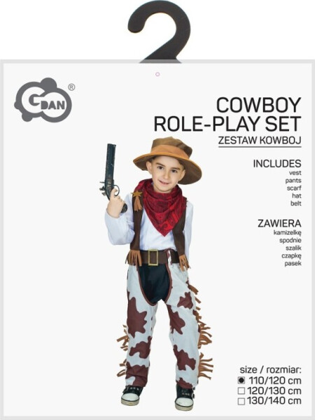 Kostým Kovboj 110/120 cm