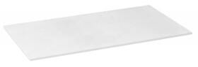 SAPHO - SKARA deska Rockstone 91,2x12x46cm, bílá mat CG026-0101