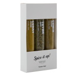 Nicolas Vahé Sada koření Curry/ Thyme / Cumin – 3 × 43 g, béžová barva