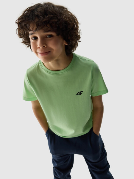 Chlapecké hladké tričko 4F zelené