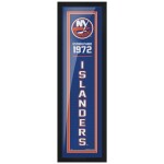 Mustang Obraz v rámu New York Islanders NHL 6x22 Established d