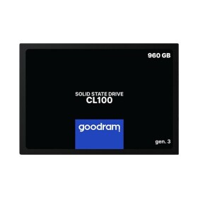 GOODRAM CL100 Gen. 3 960GB / 2.5 / SATA III / 3D-NAND TLC / R: 540MBs / W: 460MBs (SSDPR-CL100-960-G3)
