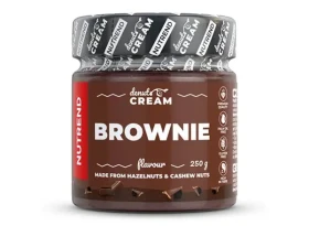 NUTREND DENUTS CREAM Brownie 250 g - Nutrend Denuts Cream jemný ořechový krém 250 g brownie