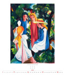 Nástěnný kalendář 2026 Helma - Expressionism, 45 x 52 cm