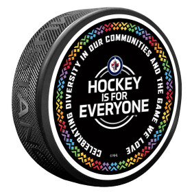 Mustang Puk Winnipeg Jets NHL Hockey is for Everyone