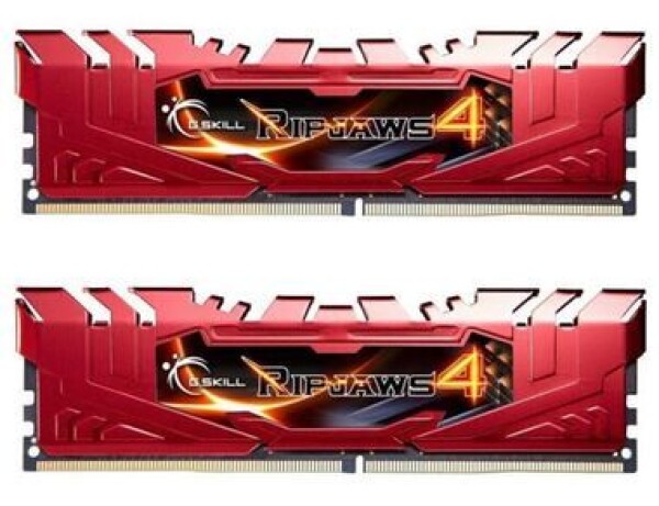 G.Skill Ripjaws4 Red Series 16GB (KIT 2x 8GB) / 2666MHz / DDR4 / 15-15-15-35 / 1.2V (F4-2666C15D-16GRR)