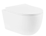MEXEN/S - CARMEN WC mísa rimless, bílá 30880500