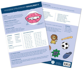 Logopedická karta - Hláska F - Mgr. et Mgr. Šárka Smitková