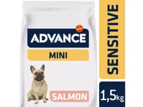 ADVANCE DOG MINI Sensitive 1.5kg / Granule pro psy / pro dospělé psy malých plemen (8410650235240)