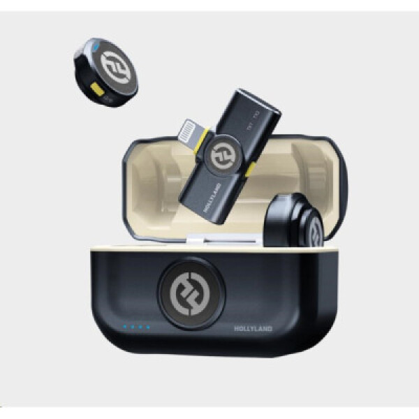 Hollyland Lark M2 Lightning - Wireless Lavalier Microphone (Duo,Shine Charcoal) EDF_1138009