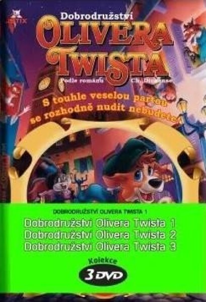 Dobrodružství Olivera Twista 01 - 3 DVD pack