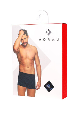 Moraj boxerky MBX550-395 M-2XL melanžově šedá M