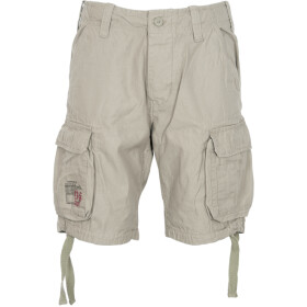 Surplus Kalhoty krátké Airborne Vintage Shorts zelená světle XL