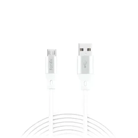 Fonex Speed Charge bílá / Nabíjecí kabel / USB-A - Micro USB / 10 W / 1 m