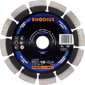 Rhodius 393538 diamantový řezný kotouč 150 mm 1 ks beton