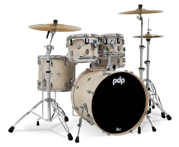 PDP Concept Maple 5 Piece Set Twisted Ivory Finish Ply