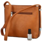 Trendy dámská mini crossbody kabelka Tirila, hnědá