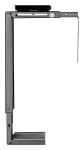 Digitus DA-90411 černá / Držák PC pod stůl / VESA 75x75, 100x100 mm / nosnost 10 kg (DA-90411)