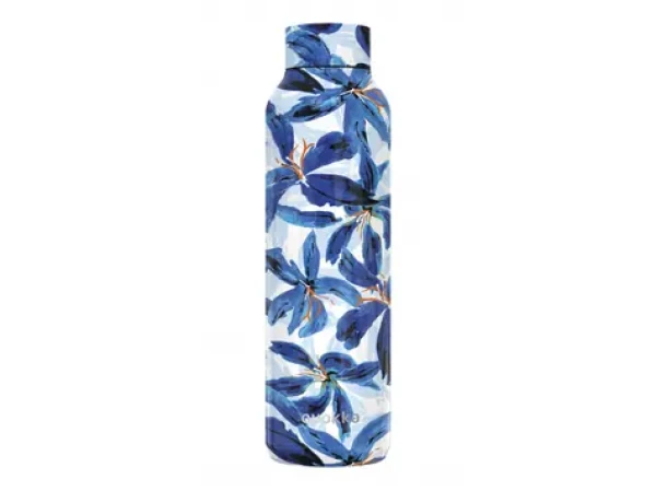 Quokka Nerezová termoláhev Solid Blue Hibiscus 630 ml (12180QO)
