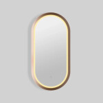 Zrcadlo se senzorem SAT Aurum 40x80 cm rose gold SATZAUR4080BRG SATZAUR4080BRG