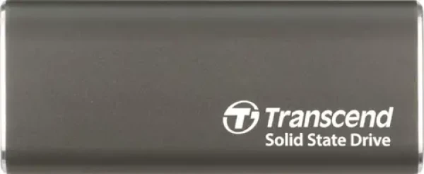 Transcend ESD265C Externí SSD 2TB šedá / USB-C 3.2 / R: 1050MBs / W: 950MBs (TS2TESD265C)