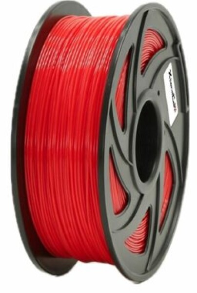 XtendLan PLA filament červená / struna pro 3D tiskárnu / PLA / 1.75mm / 1kg   (3DF-PLA1.75-FRD 1kg)